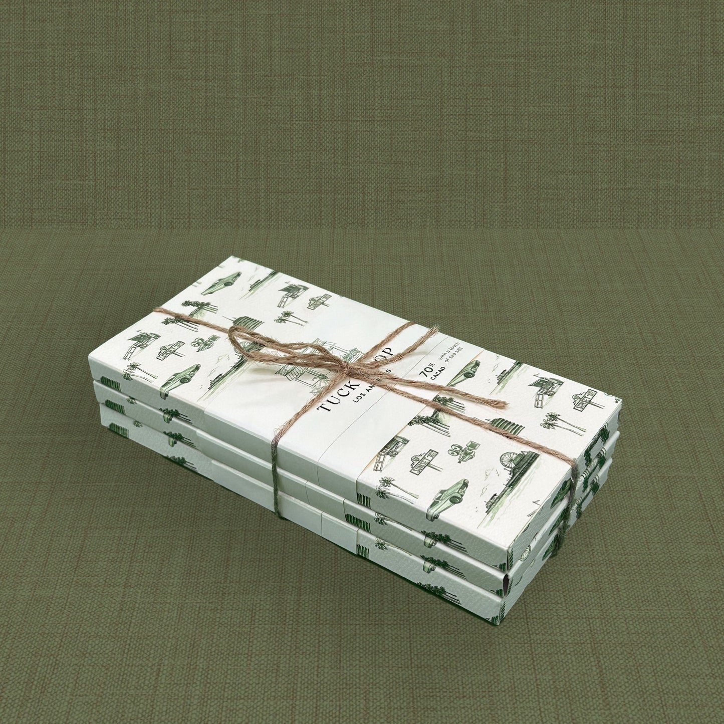 Los Angeles 70% Dark Chocolate with Touch of Sea Salt