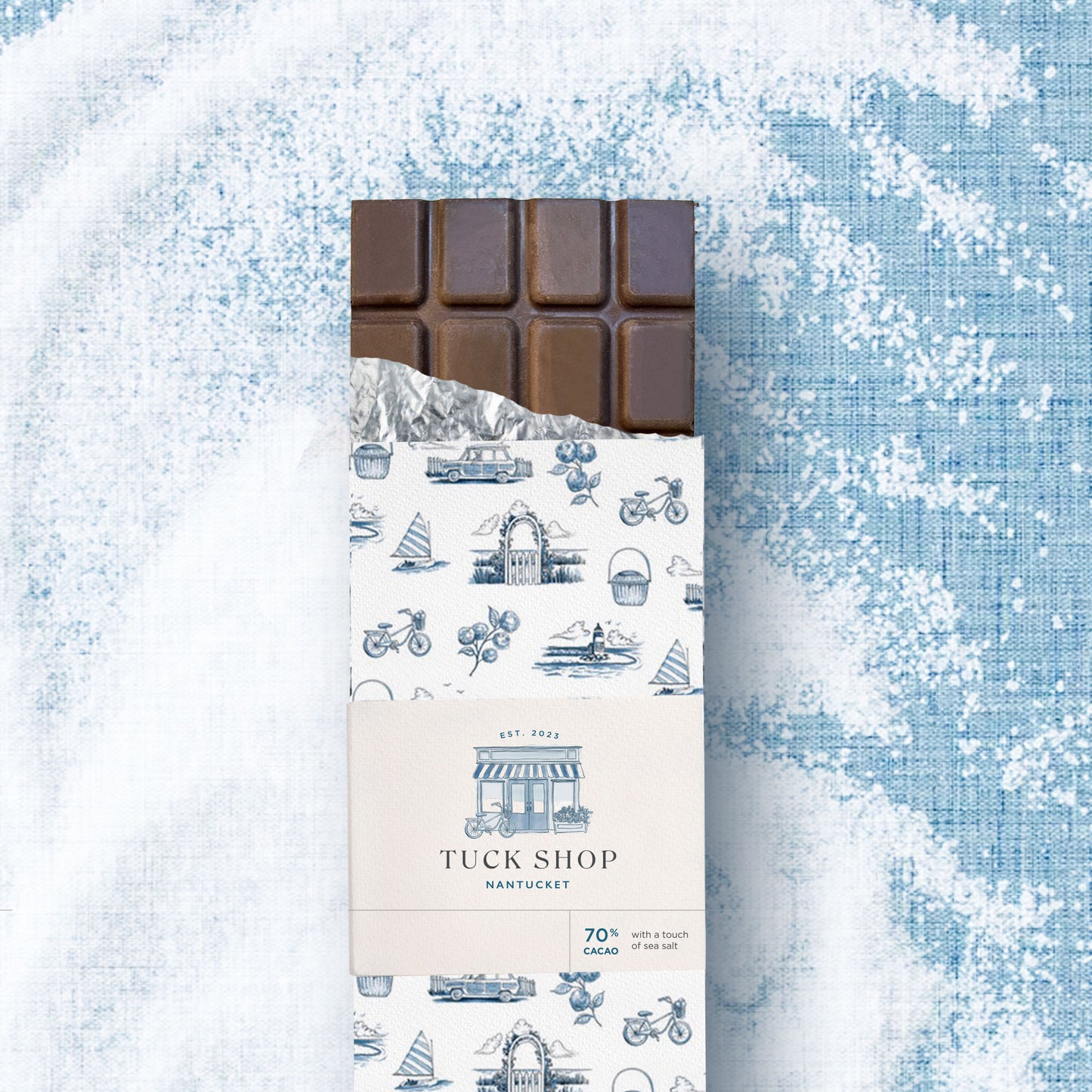 Nantucket 70% Dark Chocolate with Touch of Sea Salt