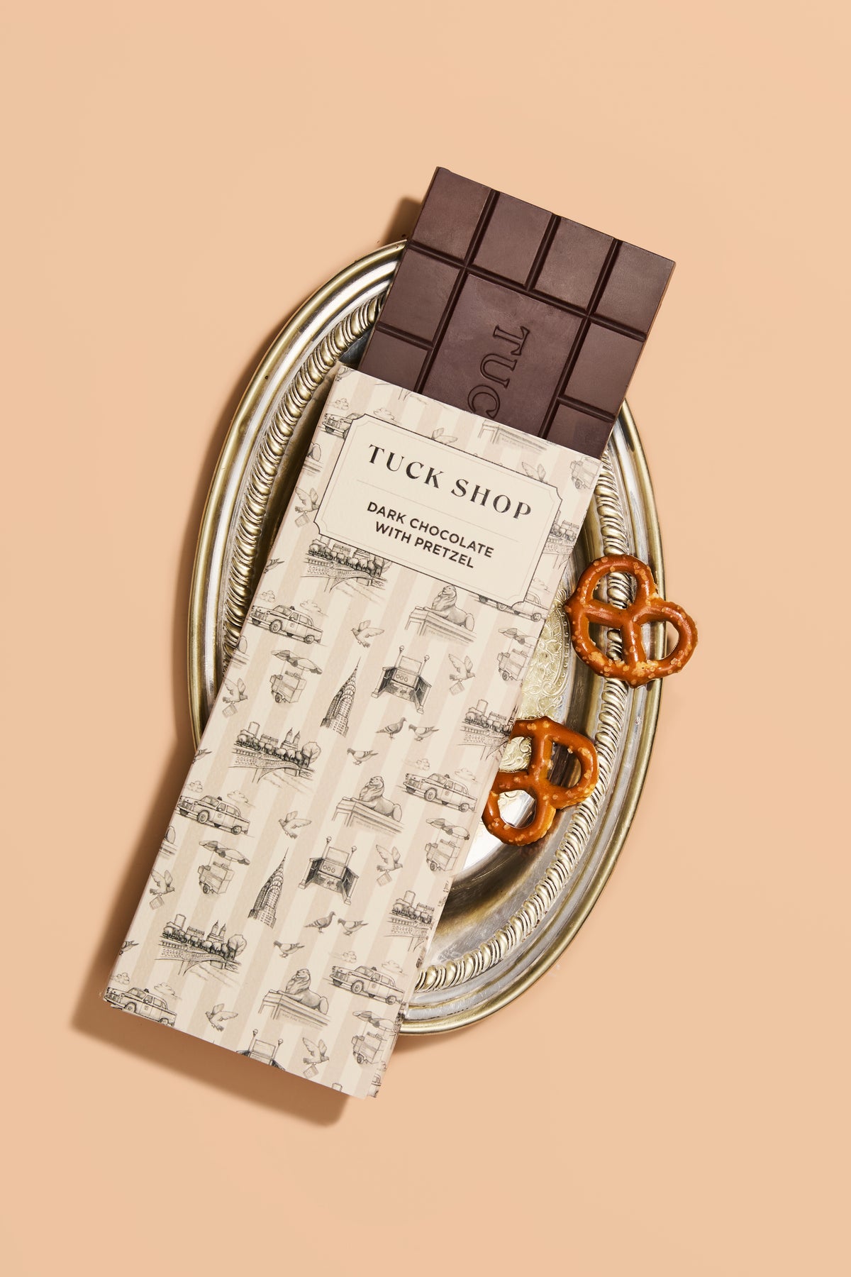 New York Dark Chocolate with Pretzel