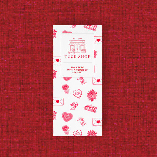 Valentine's Mini 70% Dark Chocolate with Touch of Sea Salt