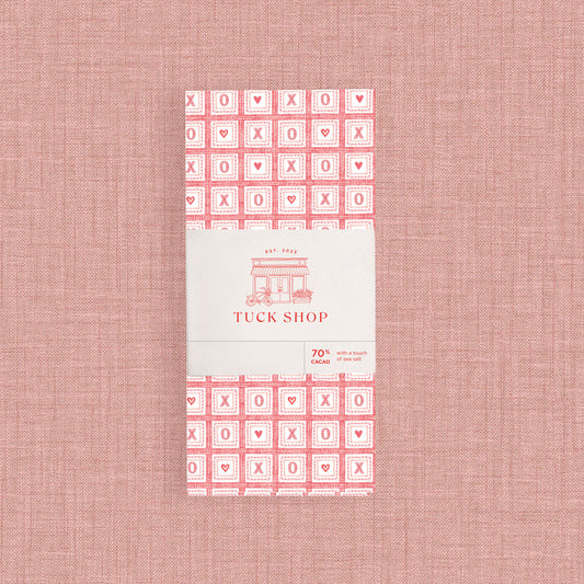 Valentine's 70% Dark Chocolate with Touch of Sea Salt